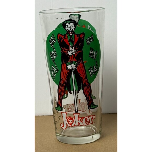 Joker DC Comics Pepsi Super Series Collector Glass 1976 Moon Vintage 70s Villain - Picture 7 of 10
